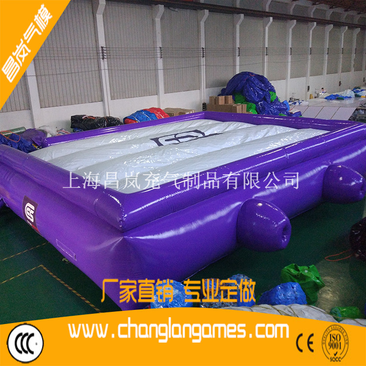 廠家直銷  inflatable big air bag 跳樓求婚充氣氣墊 消防隊演練蹦極運動充氣大氣囊保護防摔跤骨折緩沖充氣氣墊 80平米大墊子定做